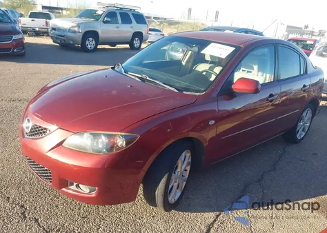 2008 Mazda Mazda3 I Touring Value from USA, damaged, VIN JM1BK32F081174923
